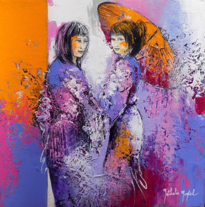 Французский художник. Nathalie Montel