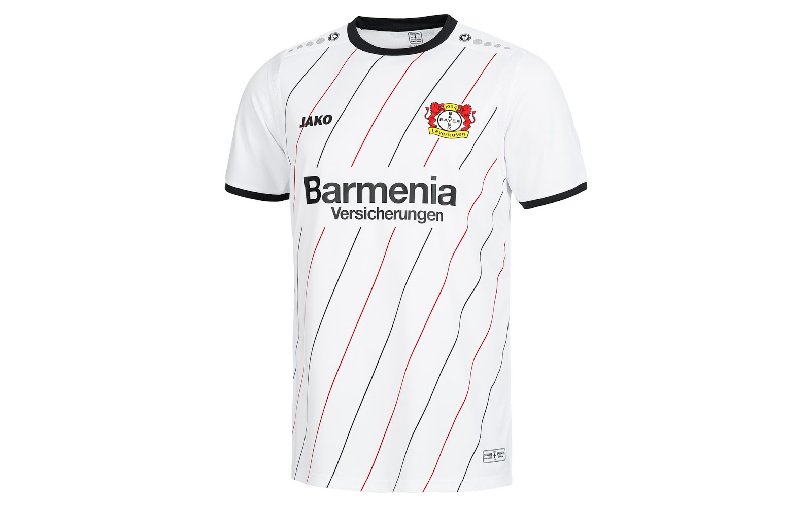 Nova camisa do Bayer Leverkusen celebra os 30 anos do título da Copa da