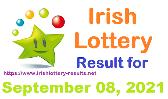 Irish lottery results for September 08, 2021 Irish lottery results for September 08, 2021