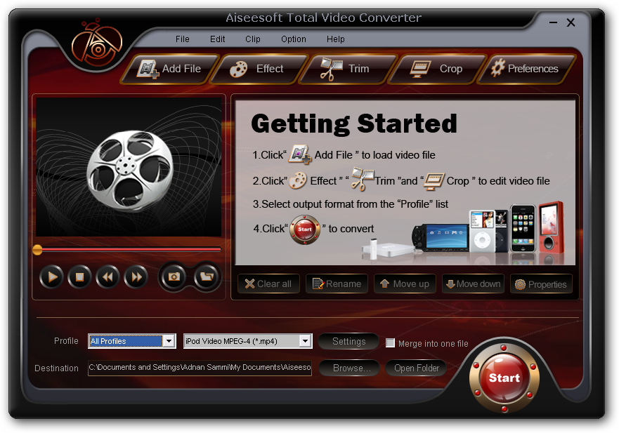 Aiseesoft total video converter 4.0 08 portable