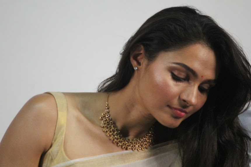 Andrea Jeremiah at Vada Chennai Movie Press Meet