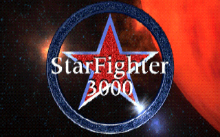 StarFighter 3000 MS-DOS title screen StarFighter 3000 MS-DOS title screen