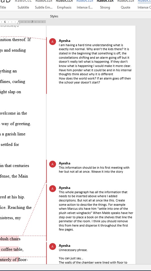 What Ayesha Reads Beta Reading Services