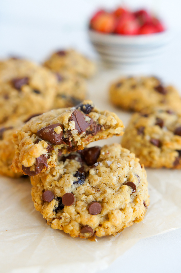 Cherry Chocolate Chip Oatmeal Cookies recipe