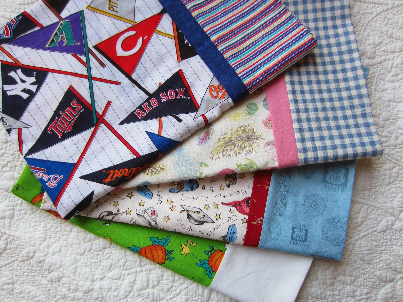 Miss Andrea Quilts Pillowcases for Charity