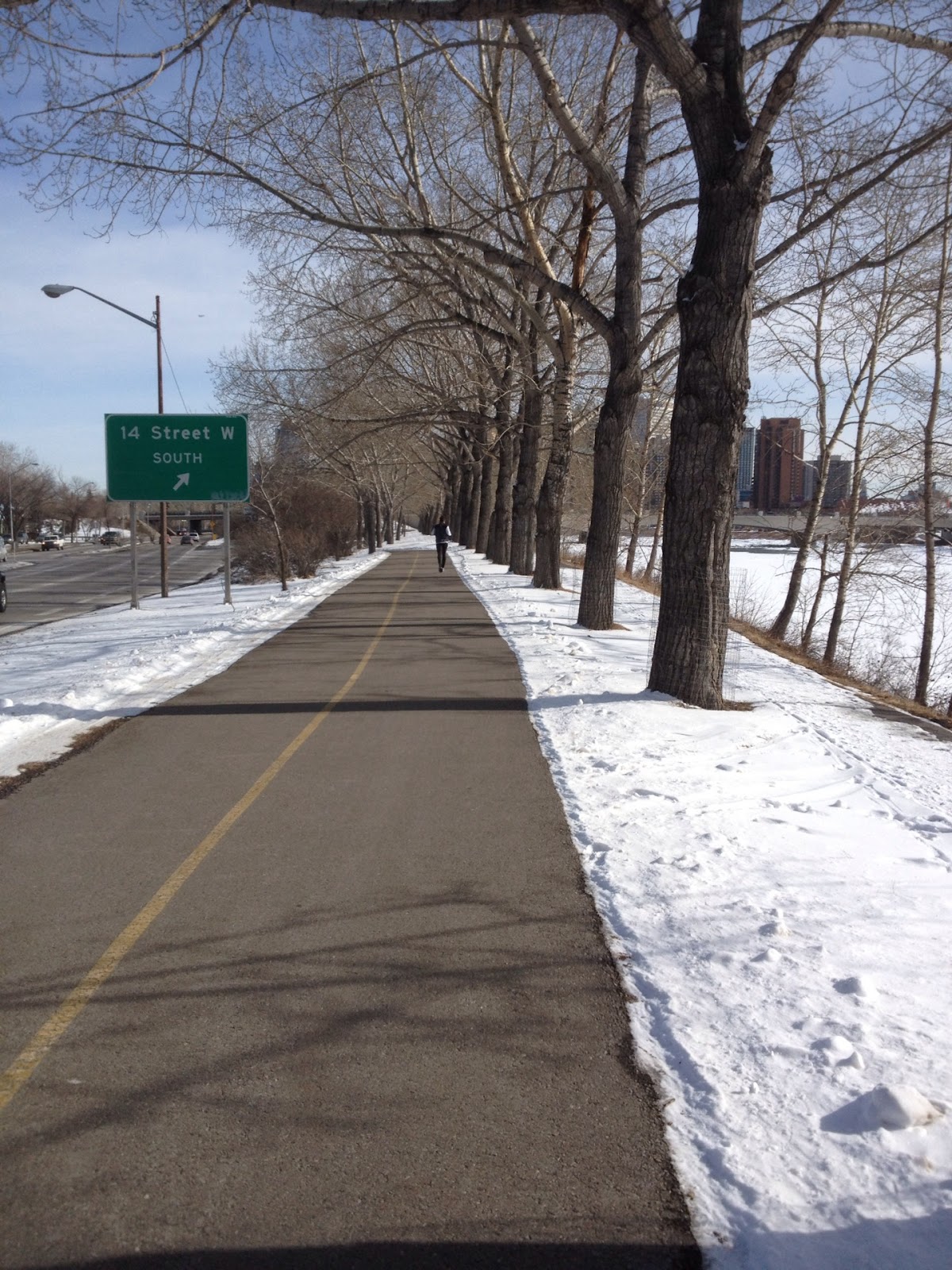 Calgary Daily Photo Bike Path