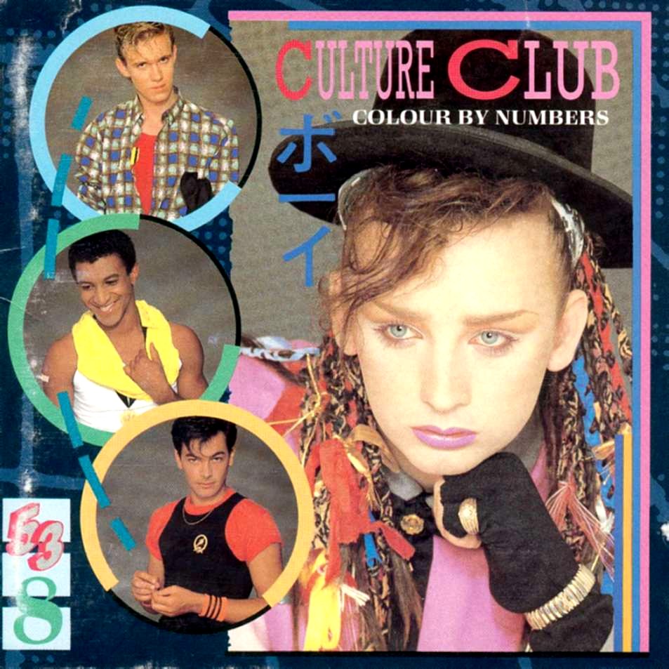 Eighties Marketplace Culture Club Colour By Numbers