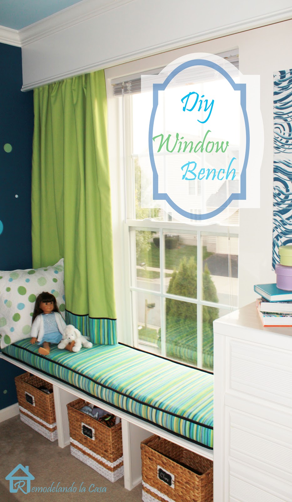 Diy Window Bench Remodelando La Casa