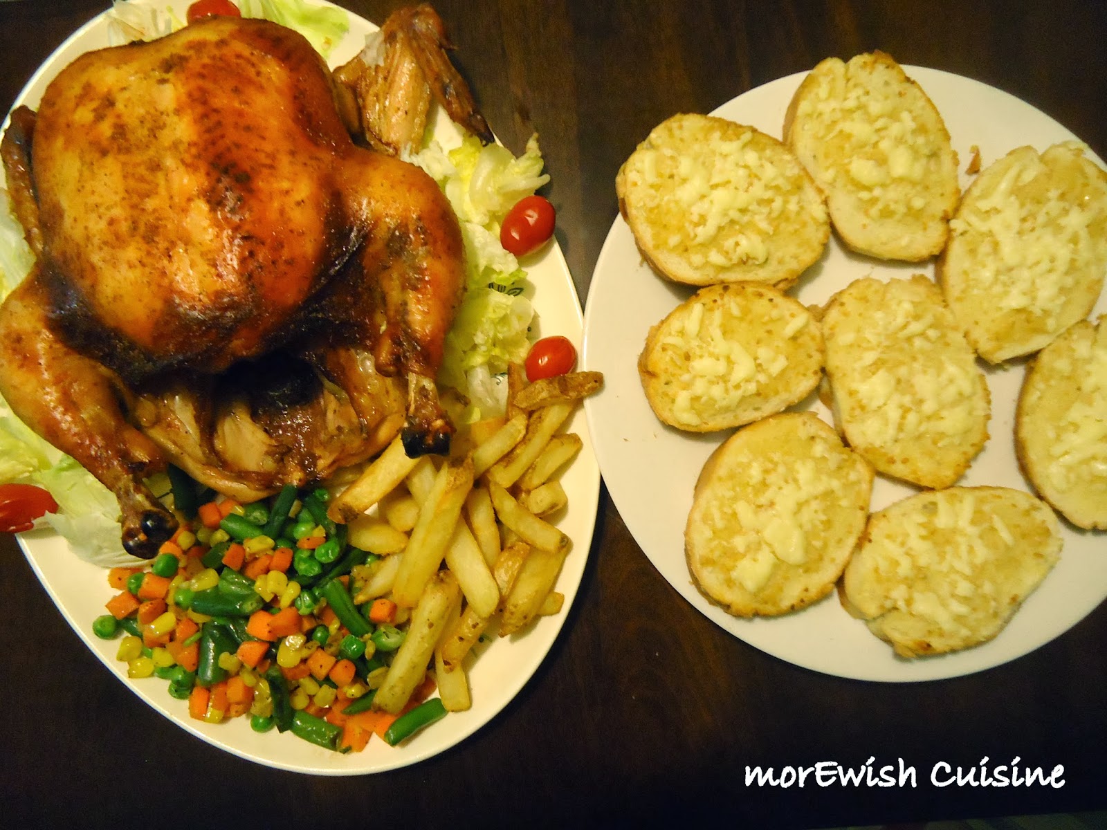 morEwish Cuisine by Mahwish Baked RotisserieStyle Chicken