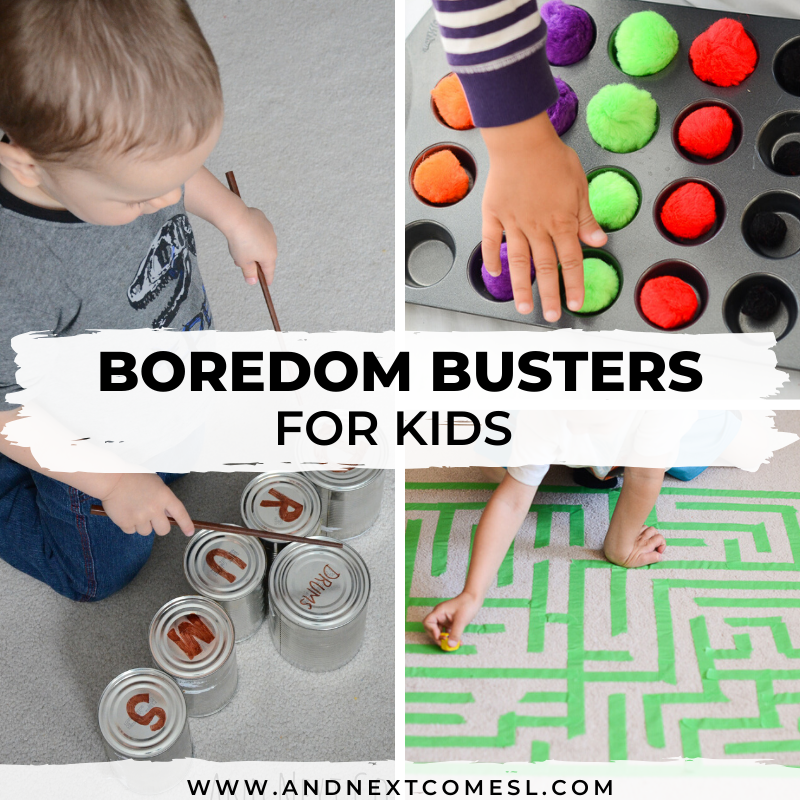 75 Indoor Games for Kids - Boredom Busters for All Ages