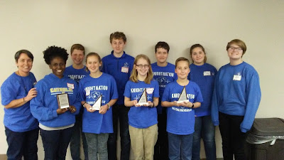 Montgomery Catholic Middle School Top 3 at MathCounts 1