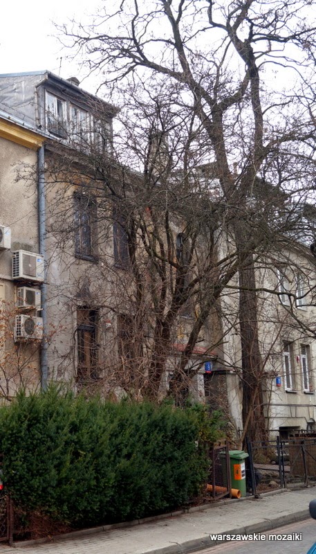 Warszawa dom Rechowiczów mozaika kamienie
