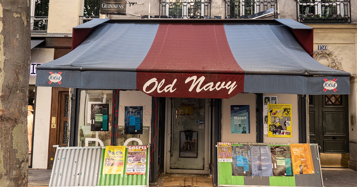 La quincaillerie, à Paris, au Quartier Latin Old Navy, un bar décadent