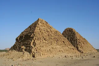 Five pyramid locations where Sudan pyramids mostly located Meroë Pyramids, El-Kurru Pyramids, Nuri Pyramids, Jebel Barkal Pyramids and Sedeinga Pyramids