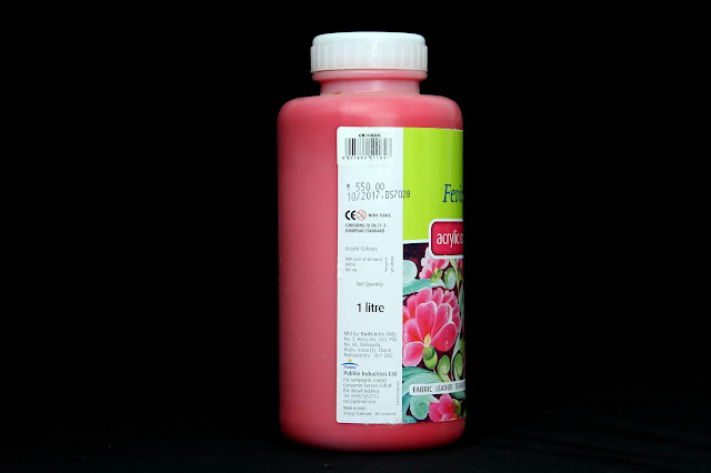 Pidilite Fevicryl Acrylic Colour Crimson 04 1 litre