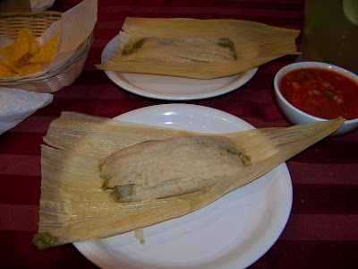 Another tasty picture of the tamales at Cascadas Mexican Restaurant in Beacon, NY!