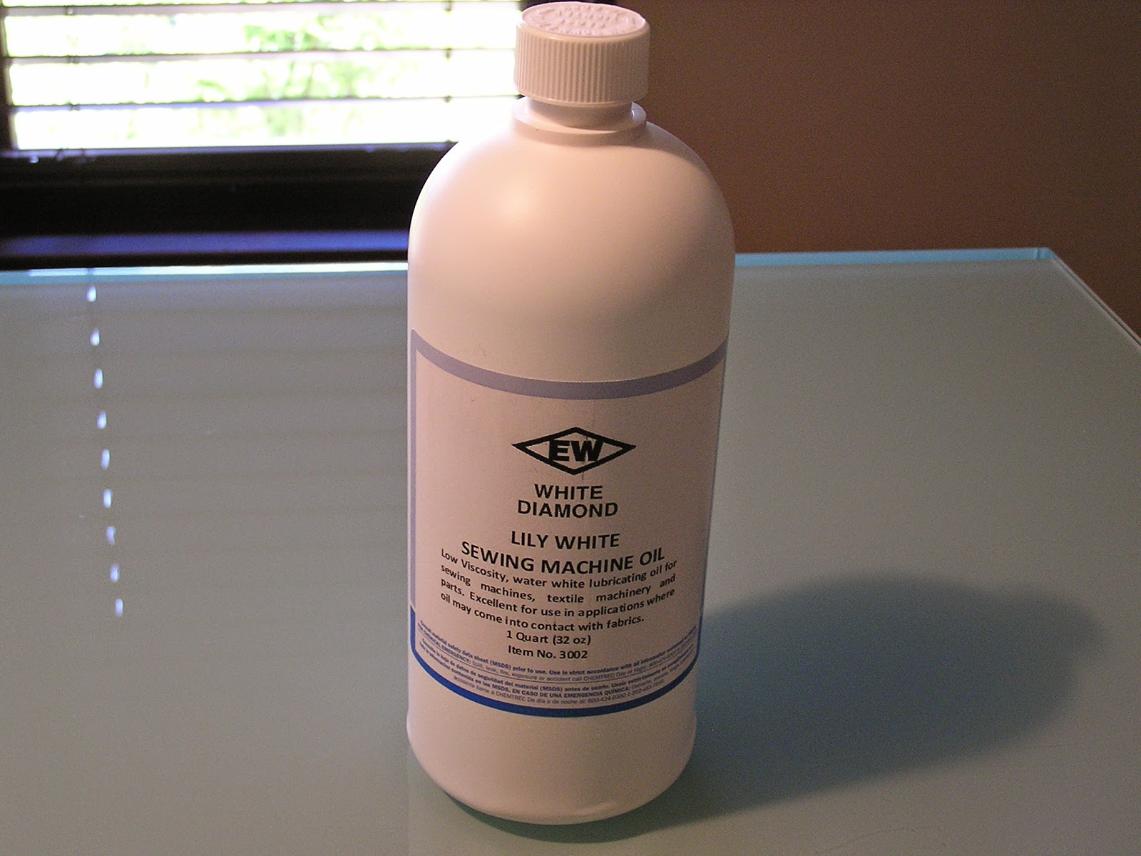 Tight Acres: Sewing Machine Oil