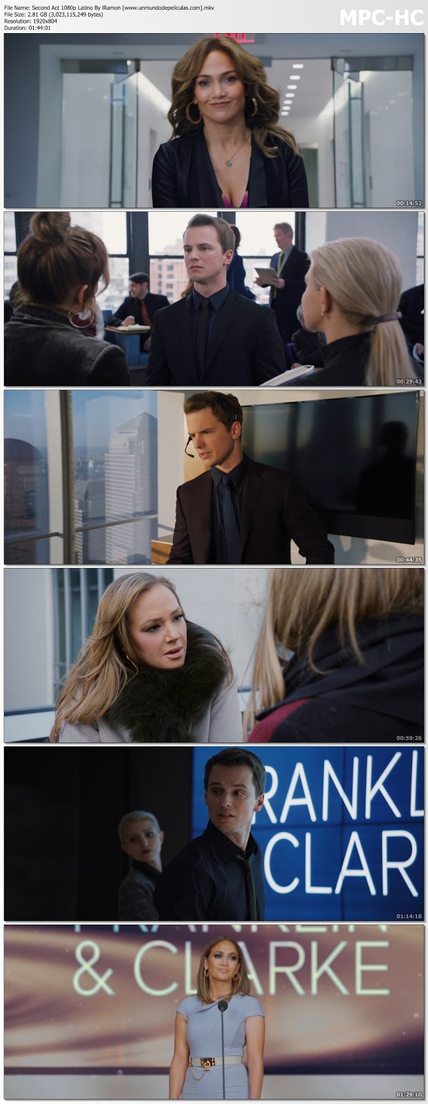 Capturas de la película.