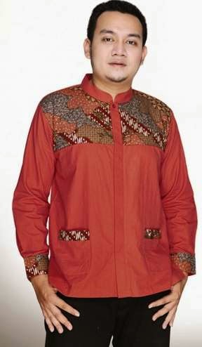 Contoh desain baju batik muslim modern Contoh desain baju batik muslim modern
