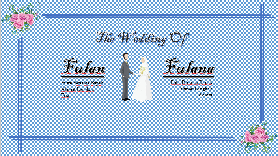 Cara Membuat Undangan Digital Dengan PowerPoint Hendri