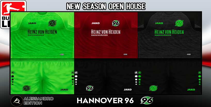 Pes 6 Kits Hannover 96 Season 2018 2019 By Alessandro Pes 6 Update Free Download Pro Evolution Soccer 6 Mods Patches Updates