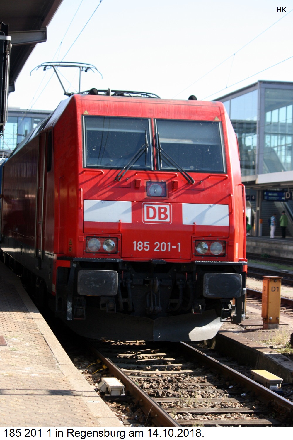 Eisenbahnfreund aus der Oberpfalz Baureihe 185.