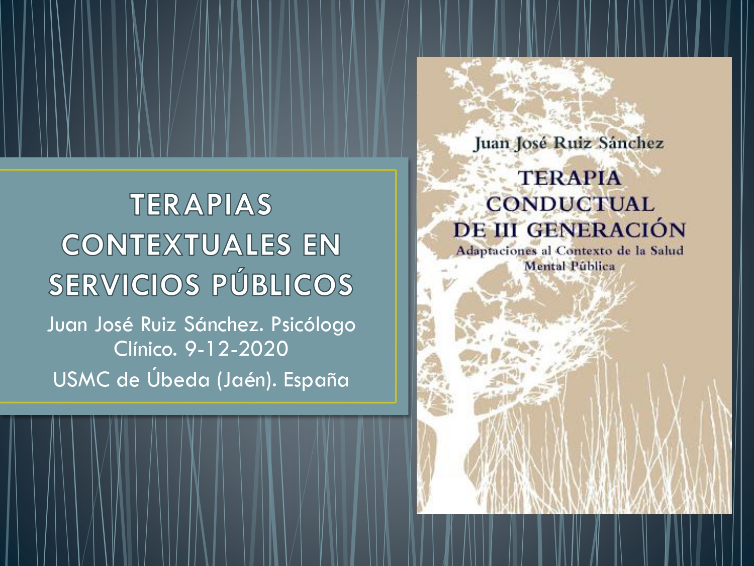 CONDUCTISMO CONTEXTUAL TERAPIAS CONTEXTUALES EN SERVICIOS