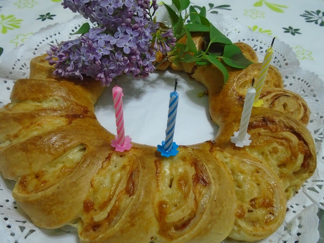 corona rellena salada