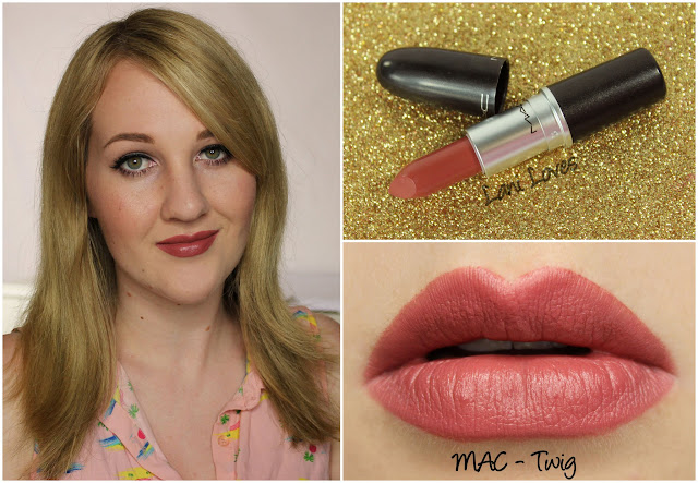 MAC Twig lipstick swatch