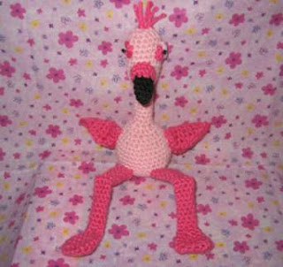 PATRON GRATIS FLAMENCO AMIGURUMI 45697