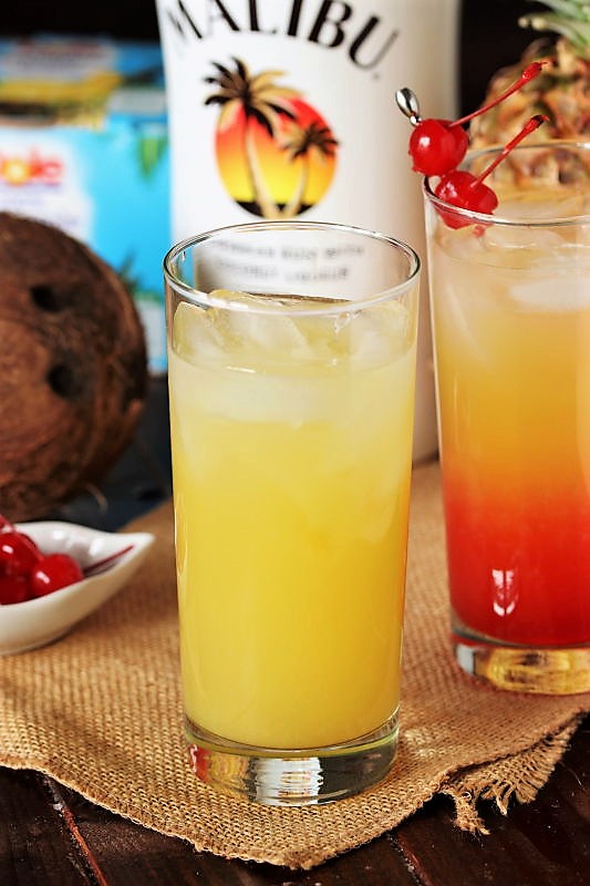 Malibu Sunrise Cocktail The Kitchen is My Playground