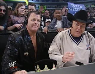 WWE / WWF Royal Rumble 2001 - Jerry 'The King' Lawler and Jim Ross called the event