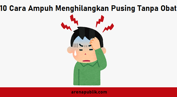 Menghilangkan pusing tanpa obat