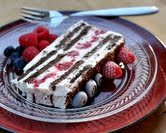 Chocolate Raspberry Icebox Cake