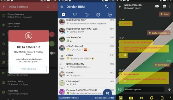 Download BBM Mod Delta v4.1.0 Apk Terbaru Paling Keren Download BBM Mod Delta v4.1.0 Apk Terbaru Paling Keren