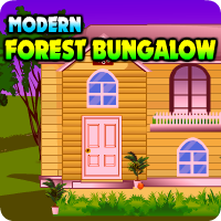 AvmGames Modern Forest Bungalow Escape