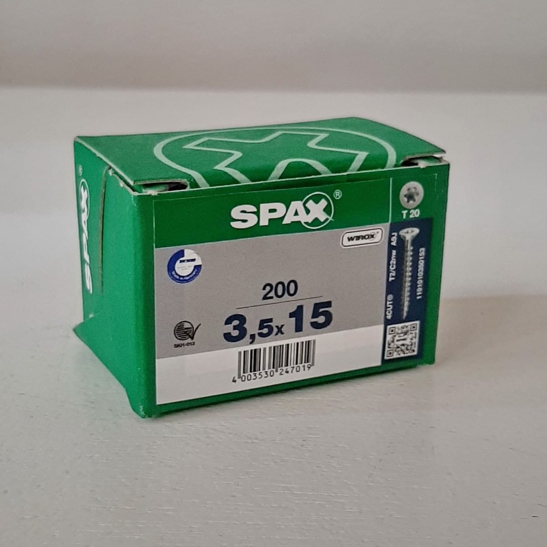 Spax 3.5 x 15 mm, T20