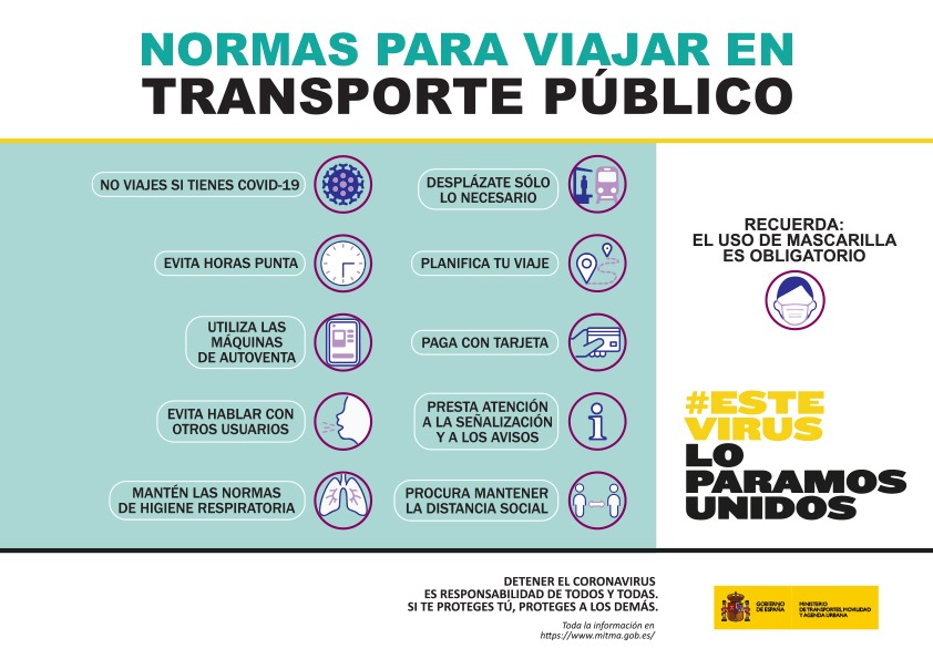 El patio de las luces NORMAS PARA EL TRANSPORTE PÚBLICO