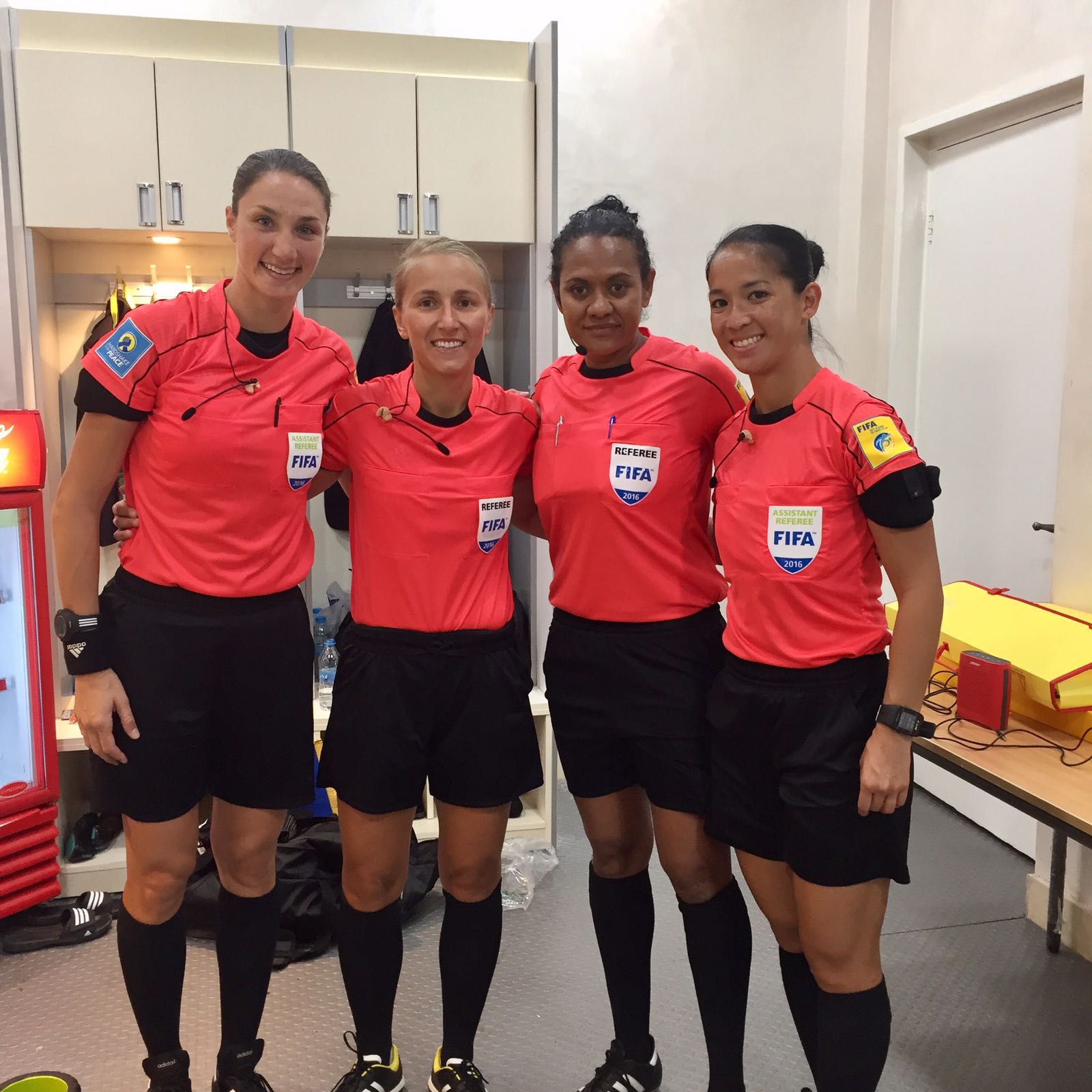 USA Referees 2016 U17 Women's World Cup Quarterfinals