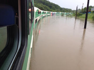 GO train Flood