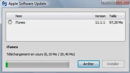 comment installer la nouvelle version d'itunes