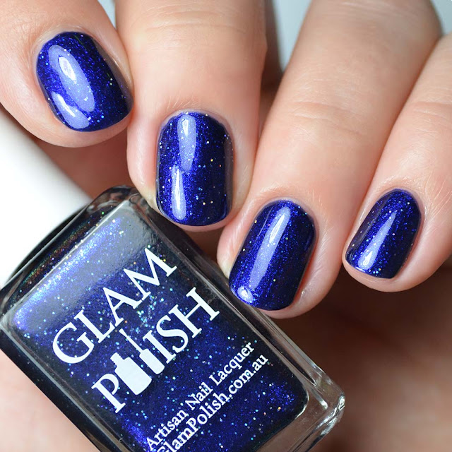 sapphire blue nail polish