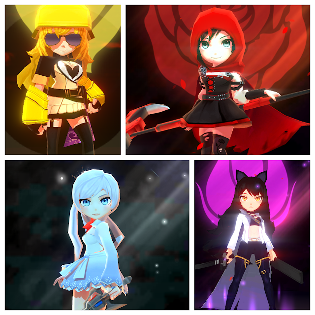 RWBY Amity Arena Models