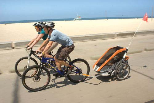 bewaker Tektonisch Leesbaarheid Thule Chariot en Thule Coaster: fietskar en wandelwagen | FIETSEN 2023