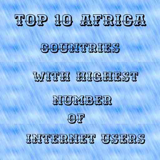 Top 10 Africa countries with highest Number of Users Nupetools