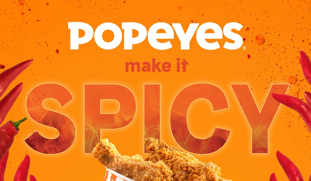 Popeyes’ Cajun Spice Menu for Spicy Chicken Lovers