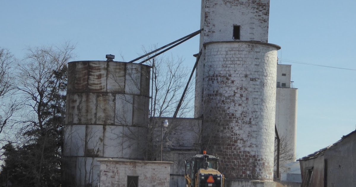 Towns and Nature Danville, KS Grain elevators including one with tile