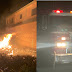 Barahona: en una acción rápida bomberos impiden incendio llegue a vivienda.