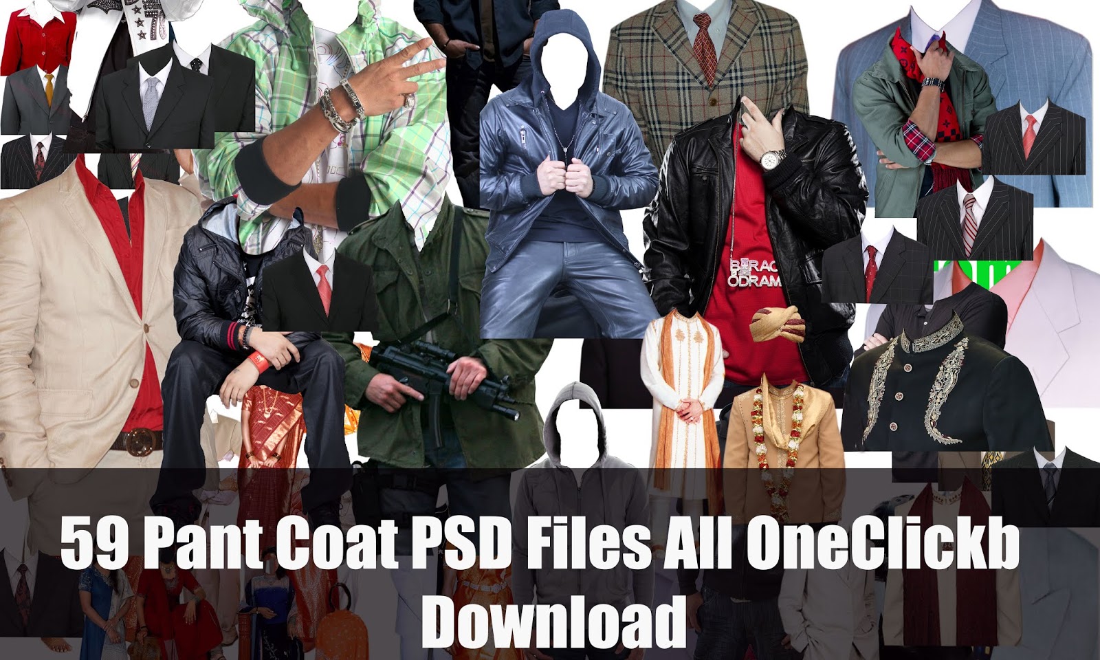 PSD Files PNG Files Coat Pant PSD Files Free Download One