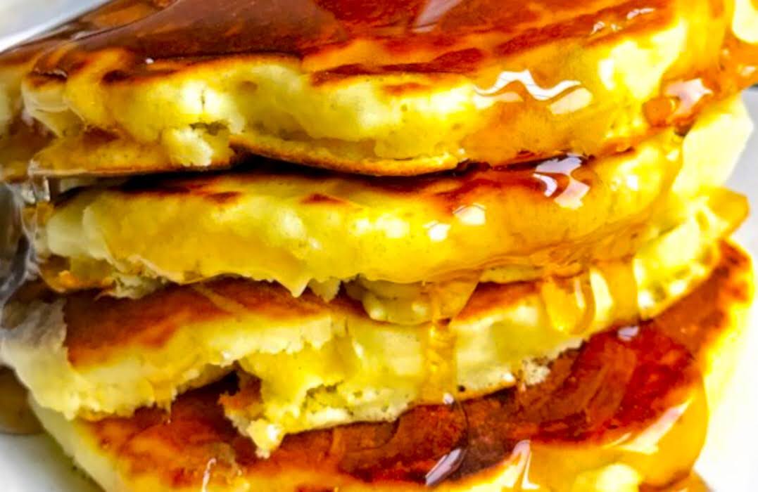 Ain't no cooking like Momma's Fluffy Baking Powder Pancakes